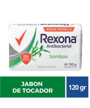 JABON REXONA BAMBOO X 120 GR