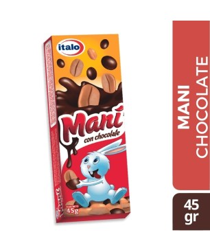 MANI CUBIERTAS DE CHOCOLATE ITALO X 45 GR