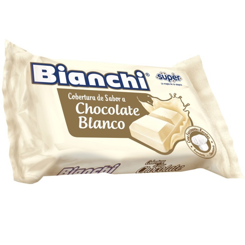 COBERTURA CHOCOLATE BLANCA BIANCHI X 500 GR