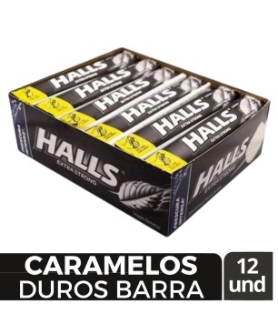 HALLS BARRA X 12 UND