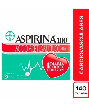 ASPIRINA 100 X 140 UND CJ X 36 UND