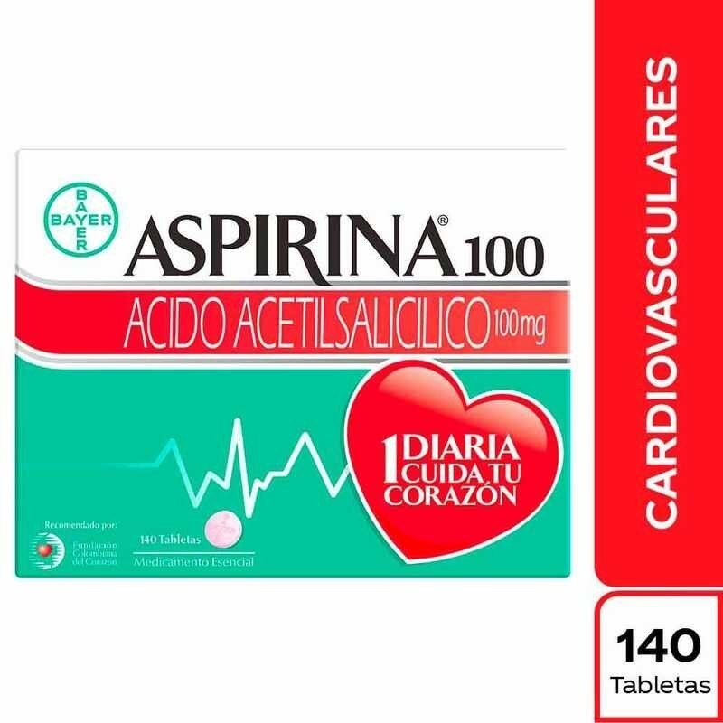 ASPIRINA 100 X 140 UND