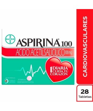 ASPIRINA 100 X 28 UND CJ X 192 UND