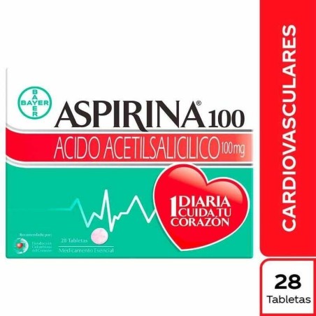 ASPIRINA 100 X 28 UND CJ X 192 UND