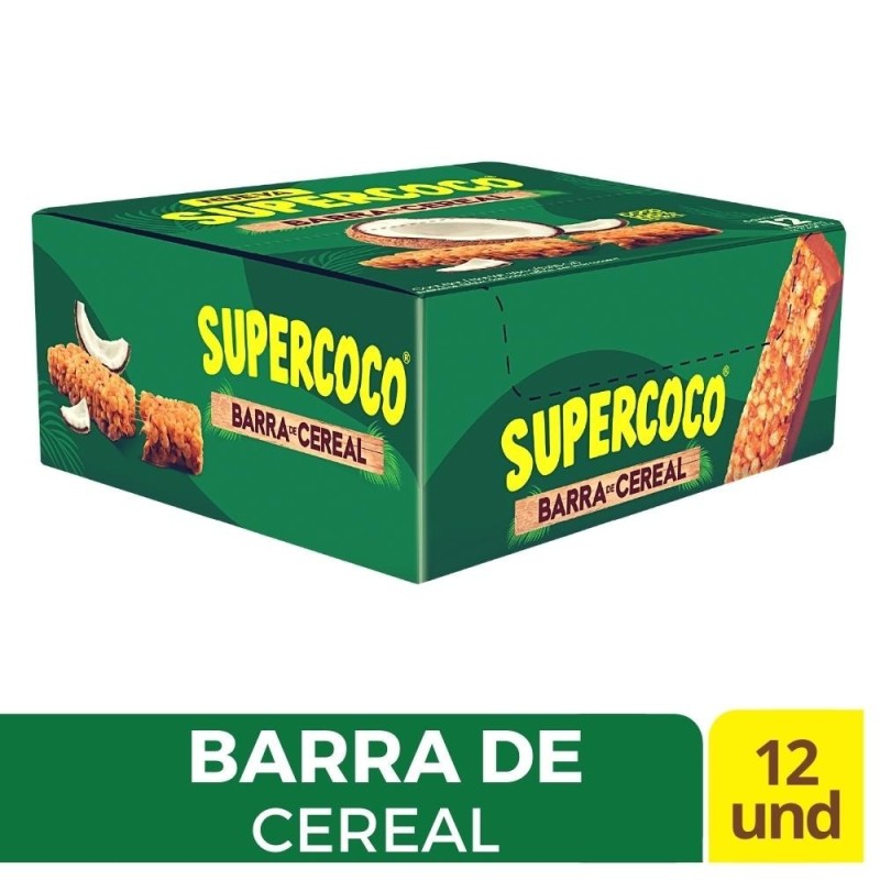 SUPERCOCO BARRA CEREAL X 12 UND