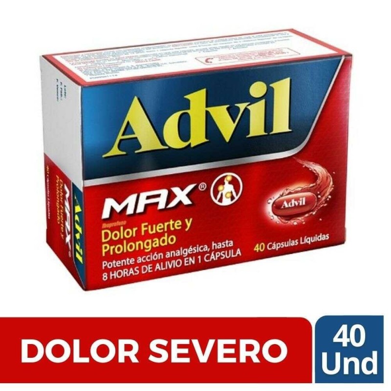 ADVIL MAX X 40 UND