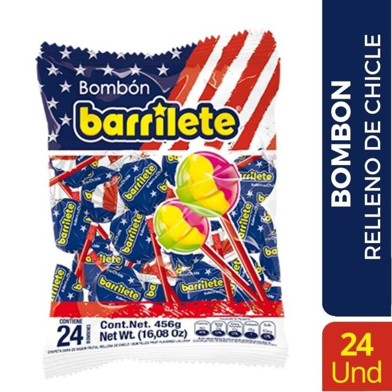 BOMBON BARRILETE X 24 UDS