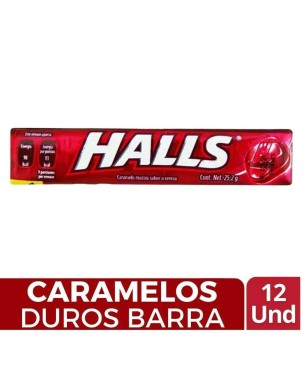 Barra Caramelos Halls Miel Limón