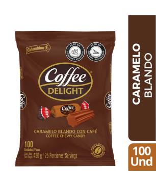 COFFEE DELIGHT BLANDO X 100 UND CJ X 16 UND