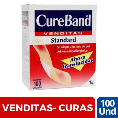 CURAS VENDITAS CURE BAND X 100 UND CJ X 100 UND