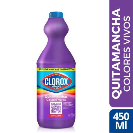 CLOROX ROPA COLOR X 450 ML CJ X 24 UND