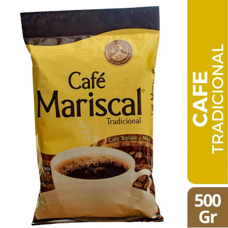 CAFE TRADICIONAL MARISCAL X 500 GR CJ X 6 UND