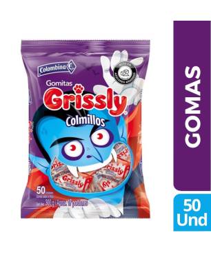GOMAS GRISSLY COLMILLOS X 50 UND